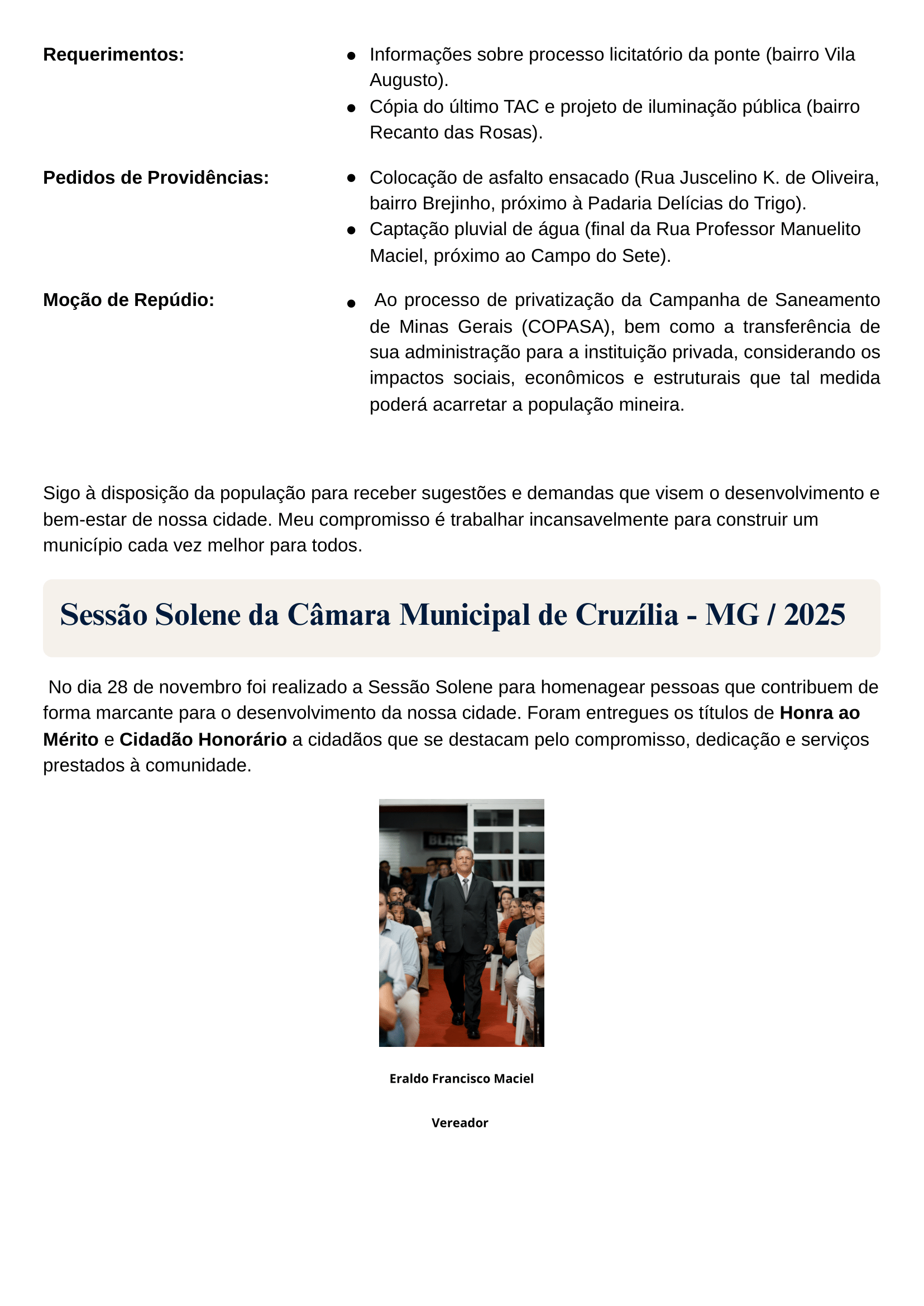 Eraldo Novembro 2025-2