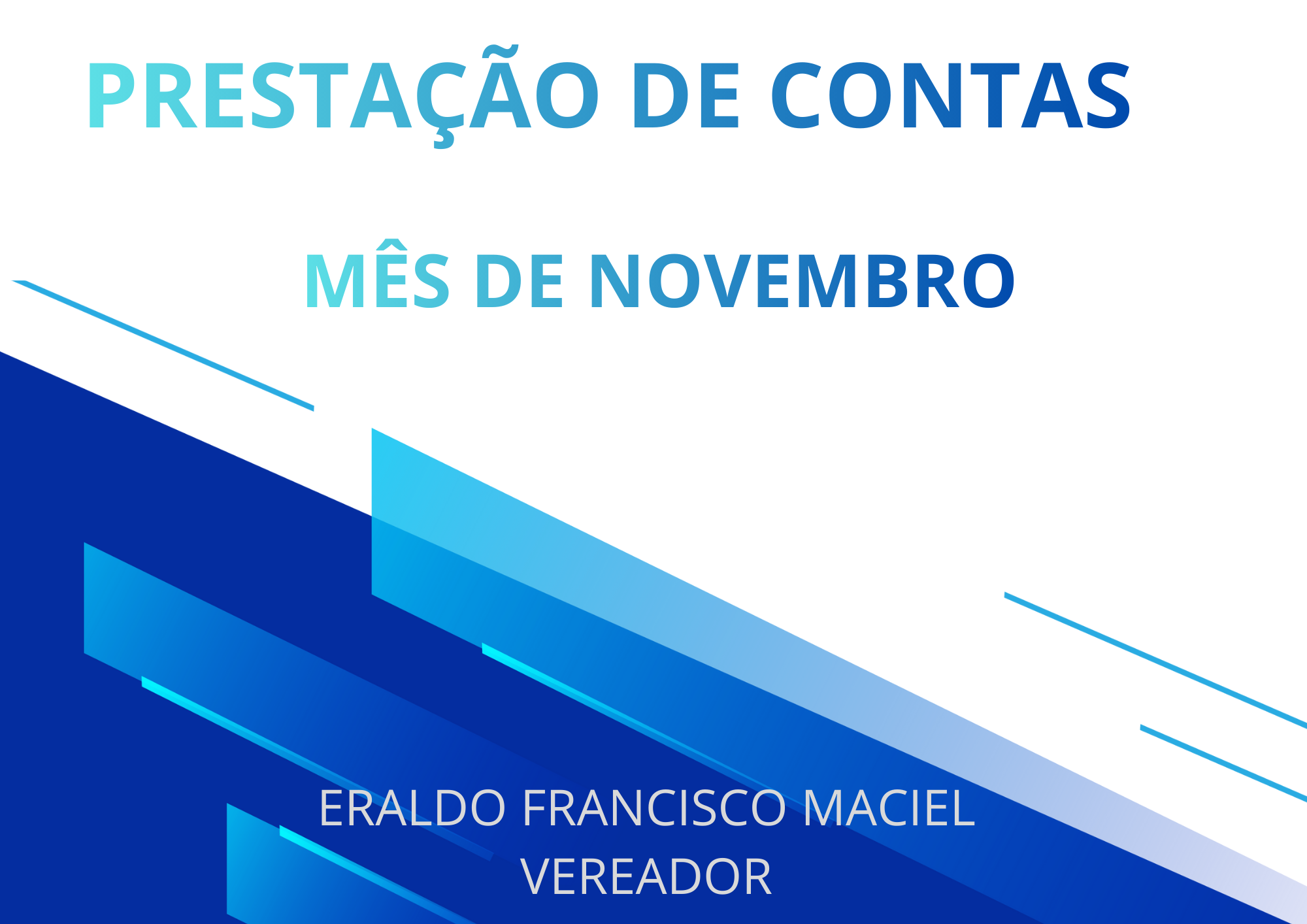 Eraldo novembro 2025