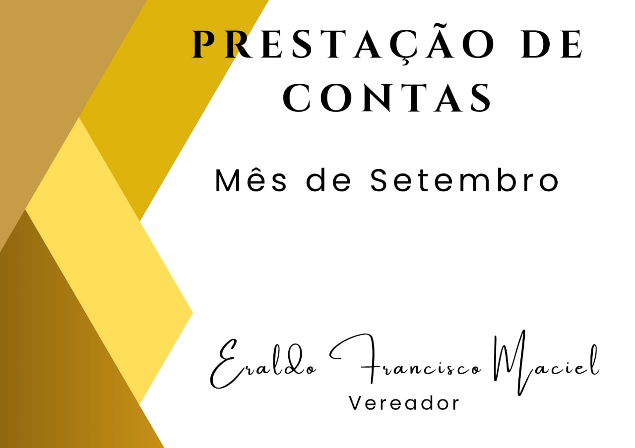 Eraldo setembro de 2025