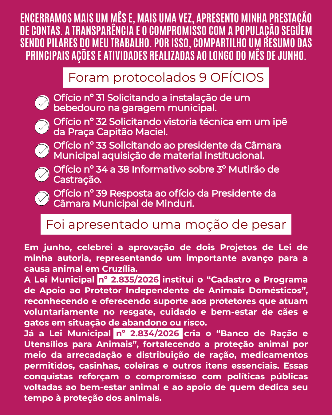 Larissa Junho 2026 - 2