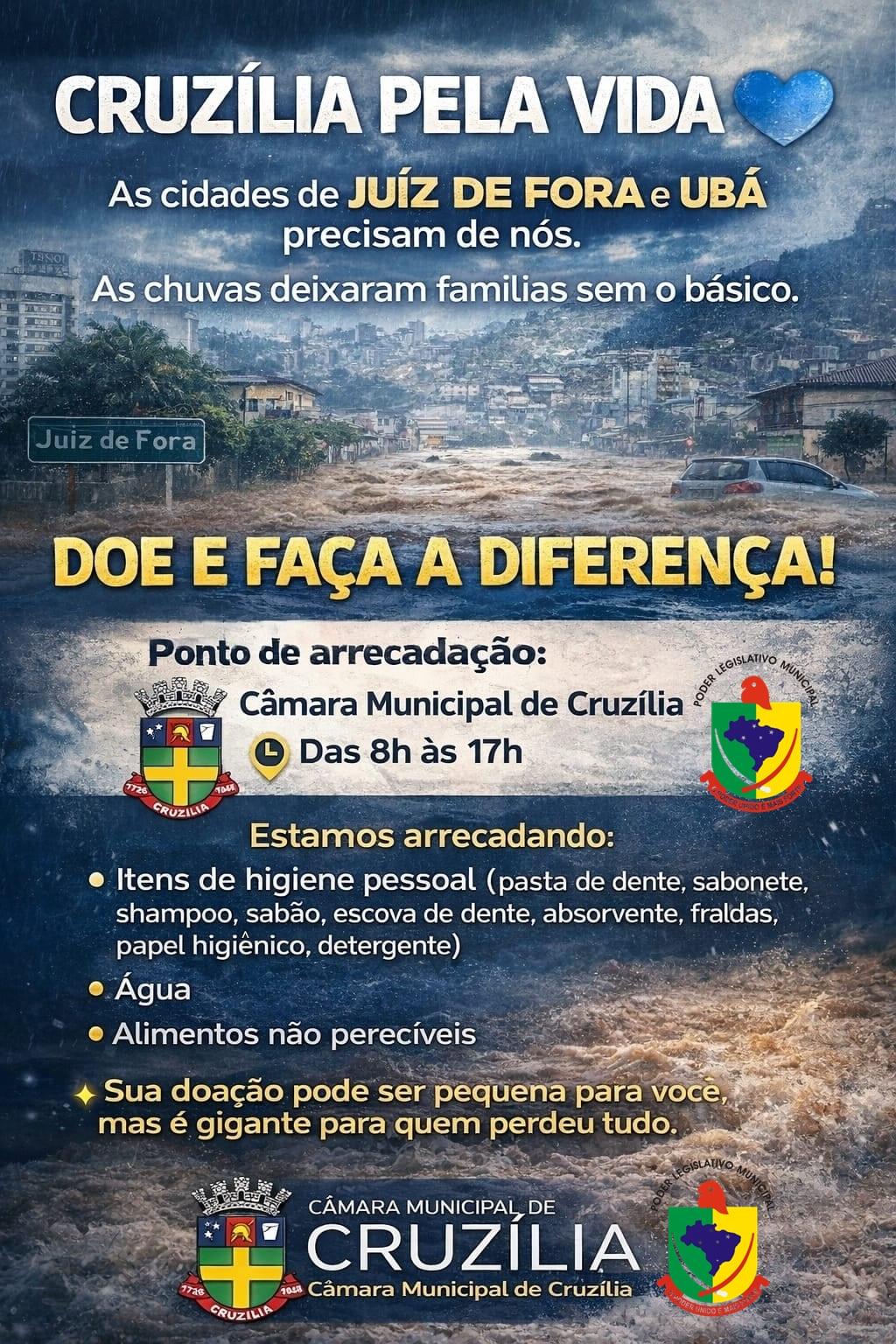 Doação JF e UBÁ